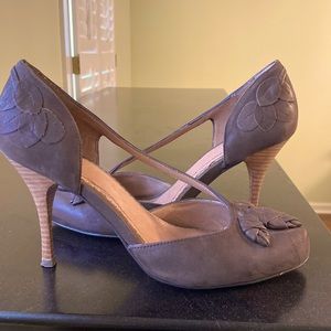 Miss Albright chocolate brown heels